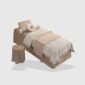 Chenille Fabric khaki