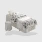 Chenille Fabric white
