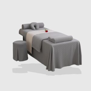 Knitted Cotton Fabric Bed Sheet